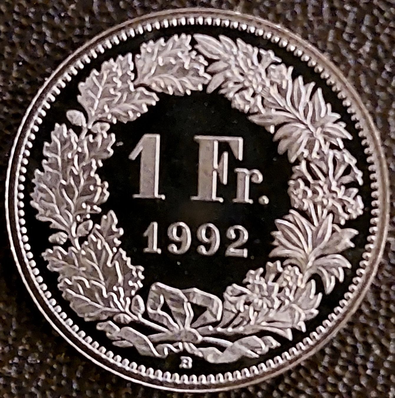 Alle Münzen: 1 Franken 1992 stgl. / aus Münzsatz – Neu (gemäss Beschreibung) aus Arch von coinsandmore