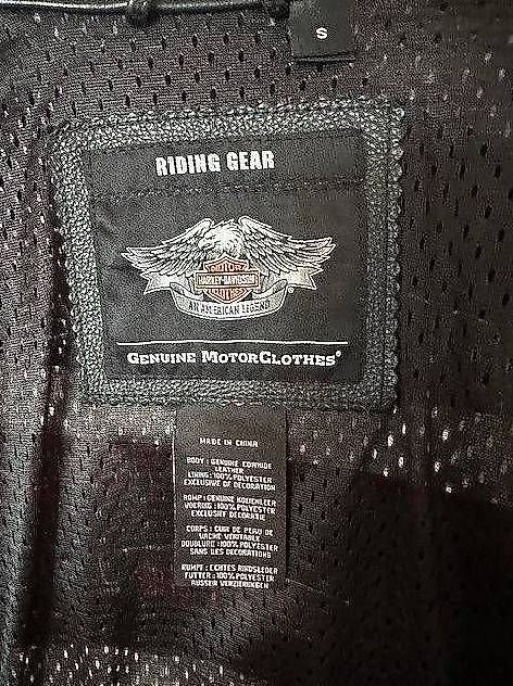 Jacken: Original Harley Davidson Sommer Leder-Jacke – Gebraucht aus Wallisellen von Danro 4