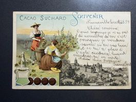 Suchard Litho AK LAUSANNE gel. 1898