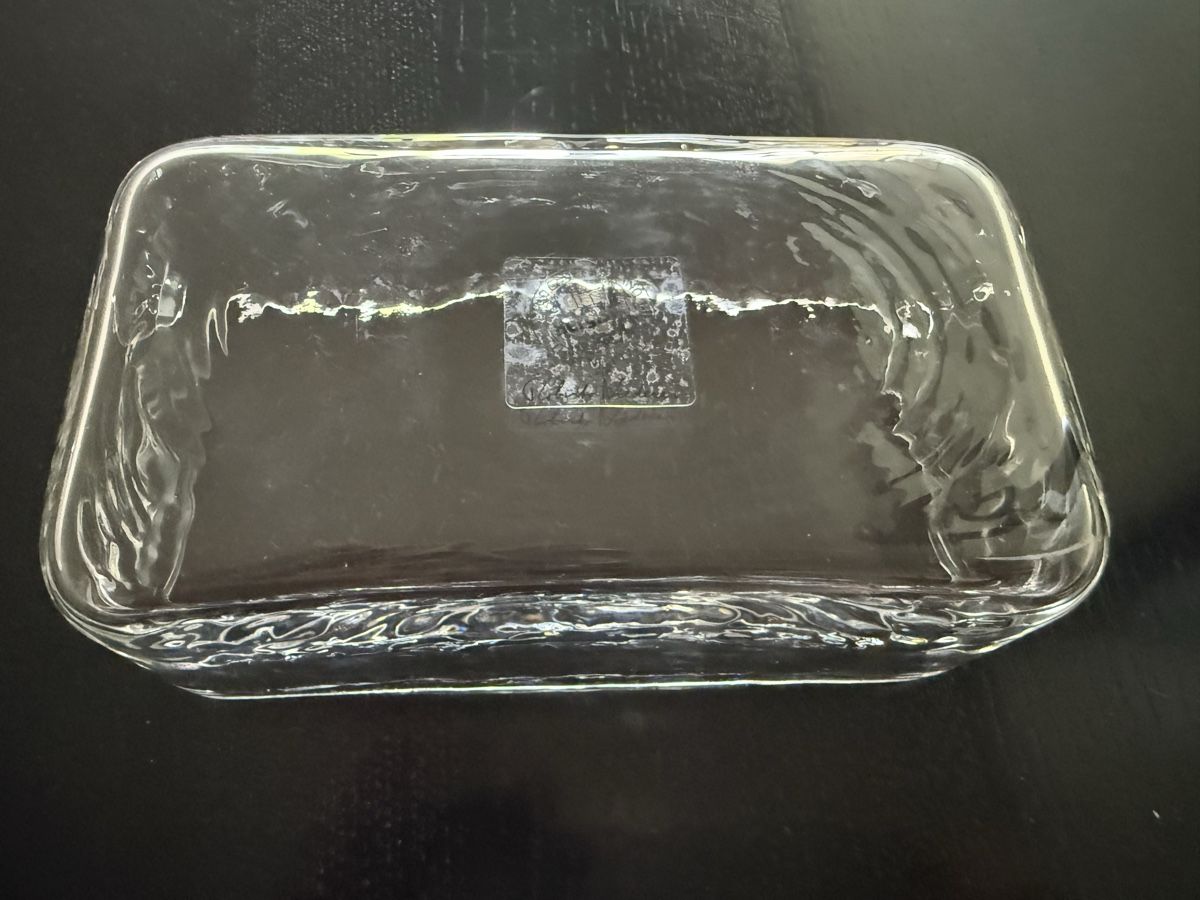 Glasi Hergiswil Sonstiges Geschirr: Glasi Hergiswil Butterdose neu – Neu (gemäss Beschreibung) aus Rüti ZH von Dauli 3