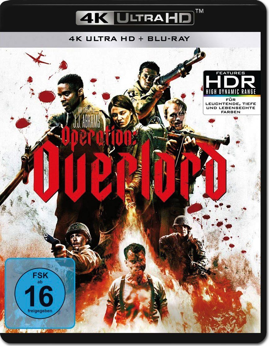 Alle DVDs: Operation: Overlord Blu-ray 4K UHD (2 Discs) – Neu (gemäss Beschreibung) aus Baar von AudiRS32024