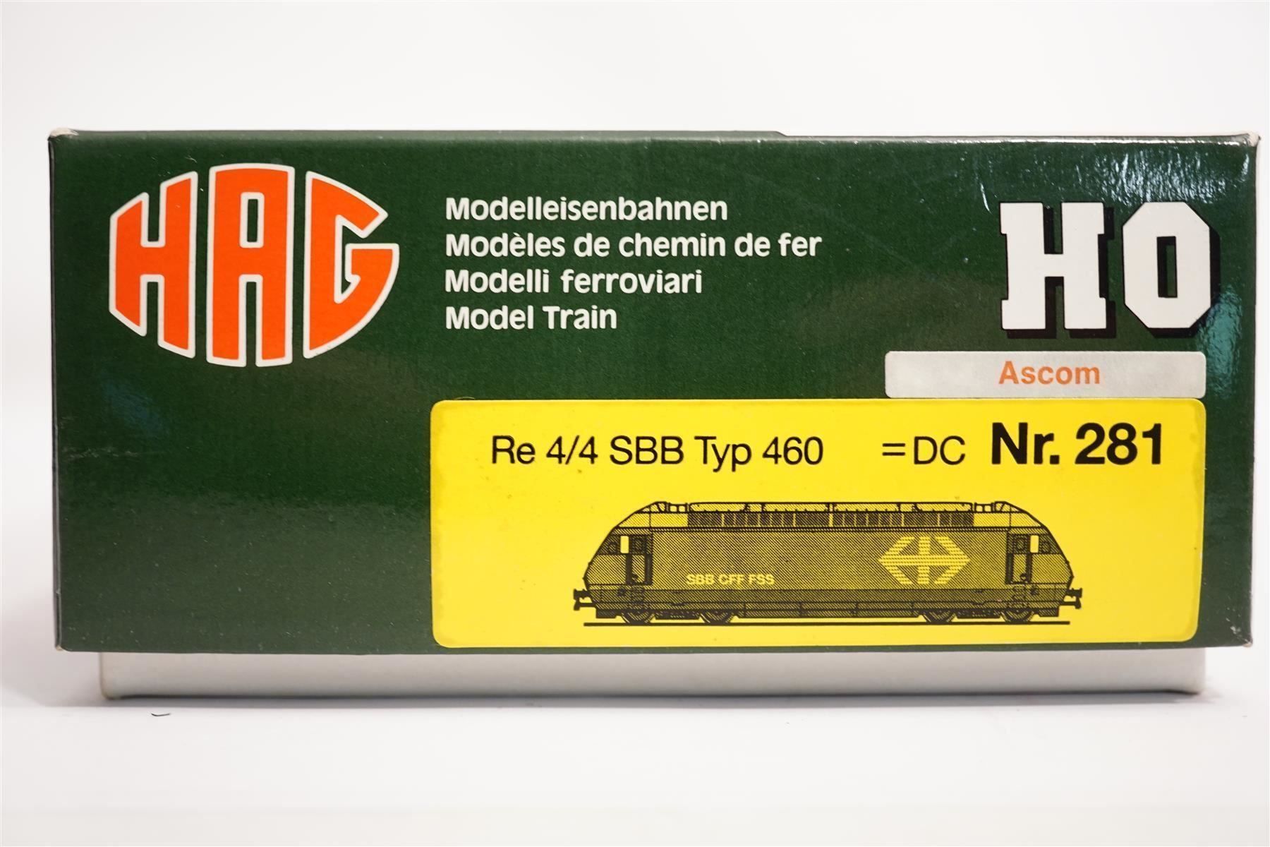 Hag Modelleisenbahnen: 5∂ HAG 281 SBB Re 460 ascom – Gebraucht aus Uetendorf von tigermuegi 9