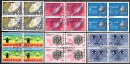 1973 Sondermarken  I+II    4 Block   Ersttag    SBK 15.40