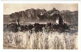 Sommertag in THUN & die Alpen ca. 1920 (BE)