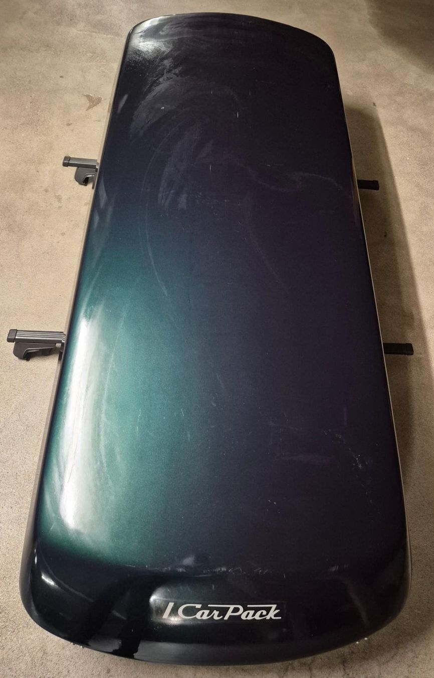 Box da tetto: Dachbox "I Car Pack" - sehr robuste Glasfaser Box – Usato da Baar venduto da Bigs1 1