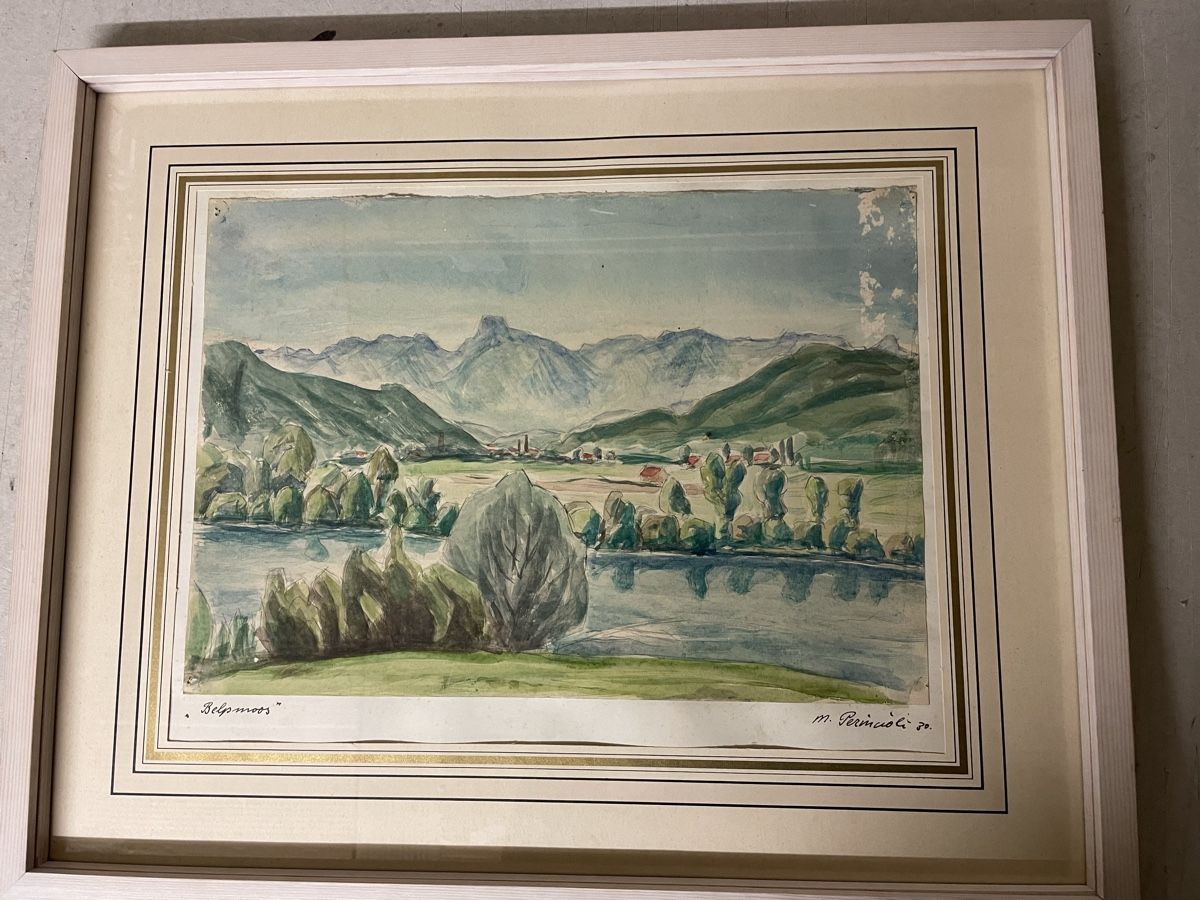 Poster & Bilder: Belpmoos,  Aquarell von  Marcel Perincioli – Gebraucht aus Hindelbank von chinok01 4