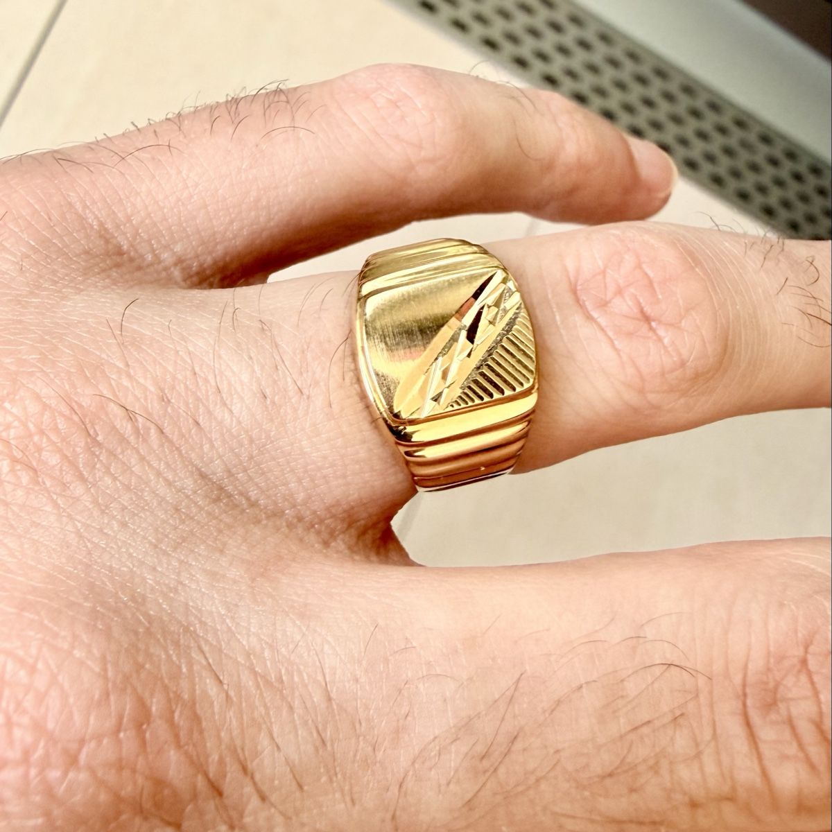 Bagues: Chevalière en or 18K – D'occasion à Marly par Nor_al3 1