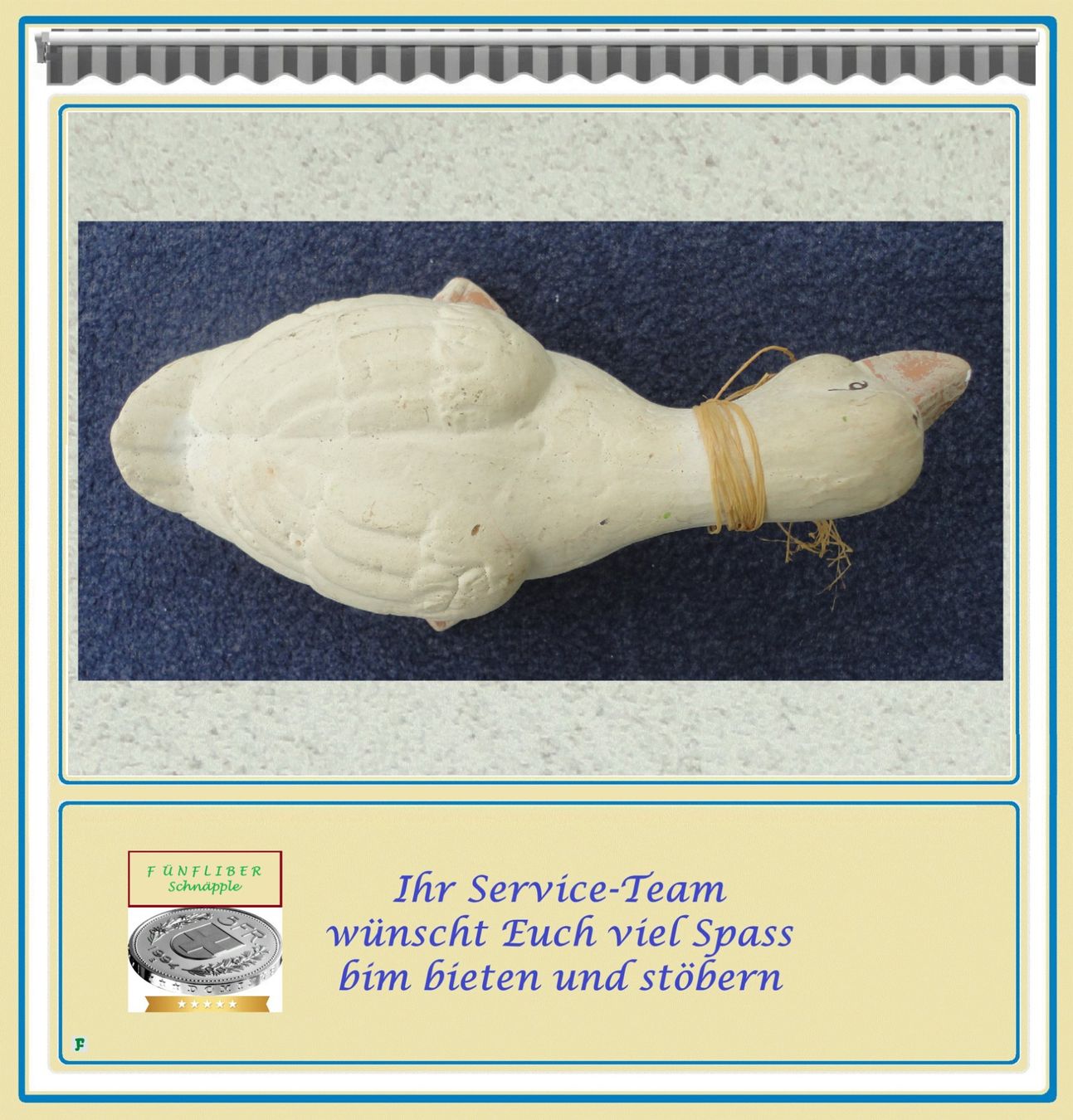 Statuette: Deko-Ente • Ton – Usato da Münchwilen TG venduto da FDOF_SHOP 4