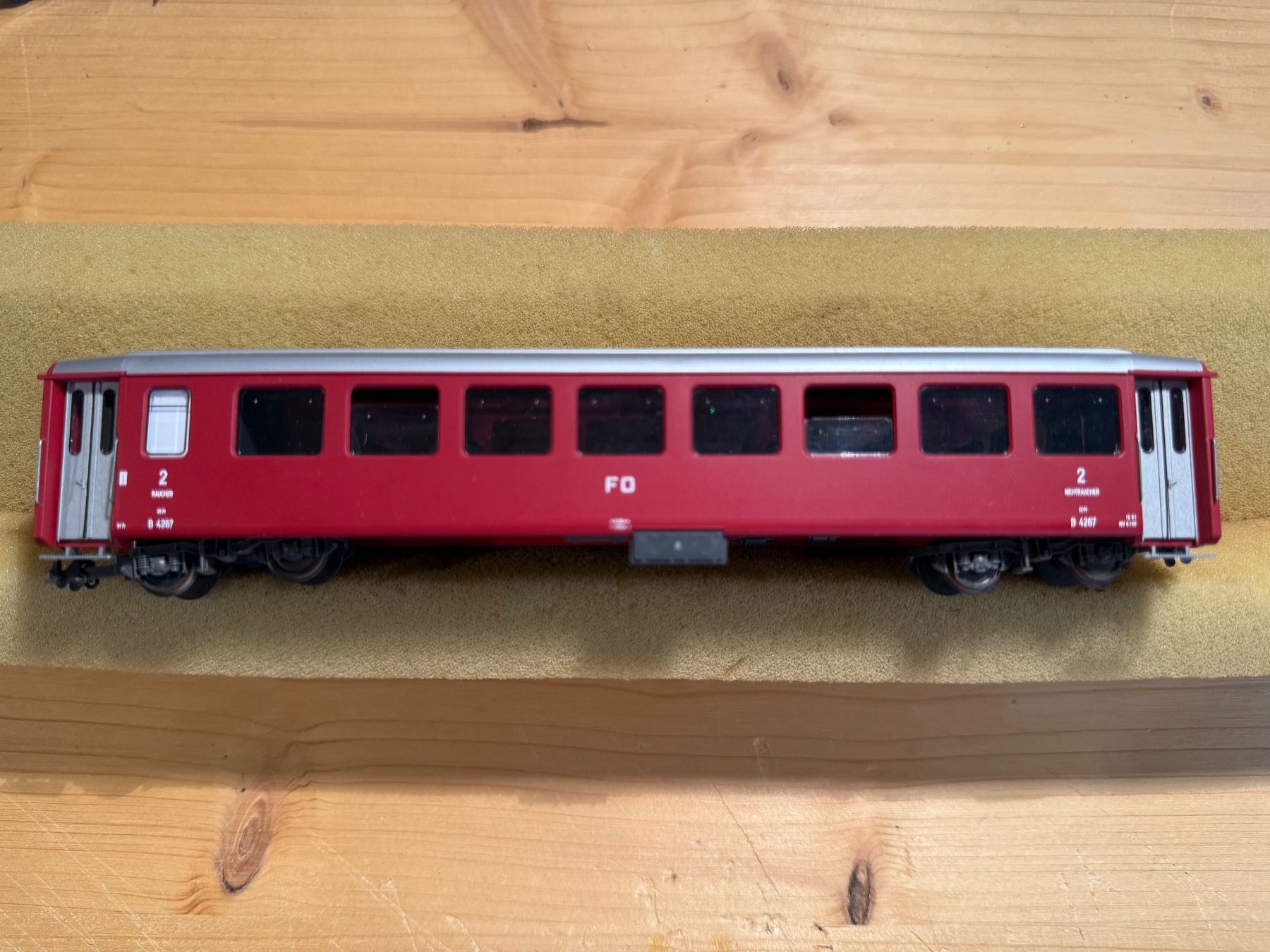 Bemo Modellini di ferrovie: Bemo FO  B4267 Personenwagen  3266 207 – Nuovo (secondo la descrizione) da Grüsch venduto da ro77bert 1