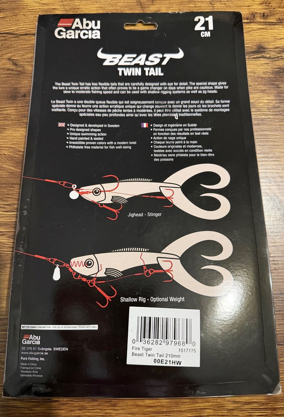 Abu Garcia Esche: ABU GARCIA Beast Twin Tail 21cm – Nuovo e nell'imballaggio originale da Widnau venduto da Fishingtackle_Oggy 3