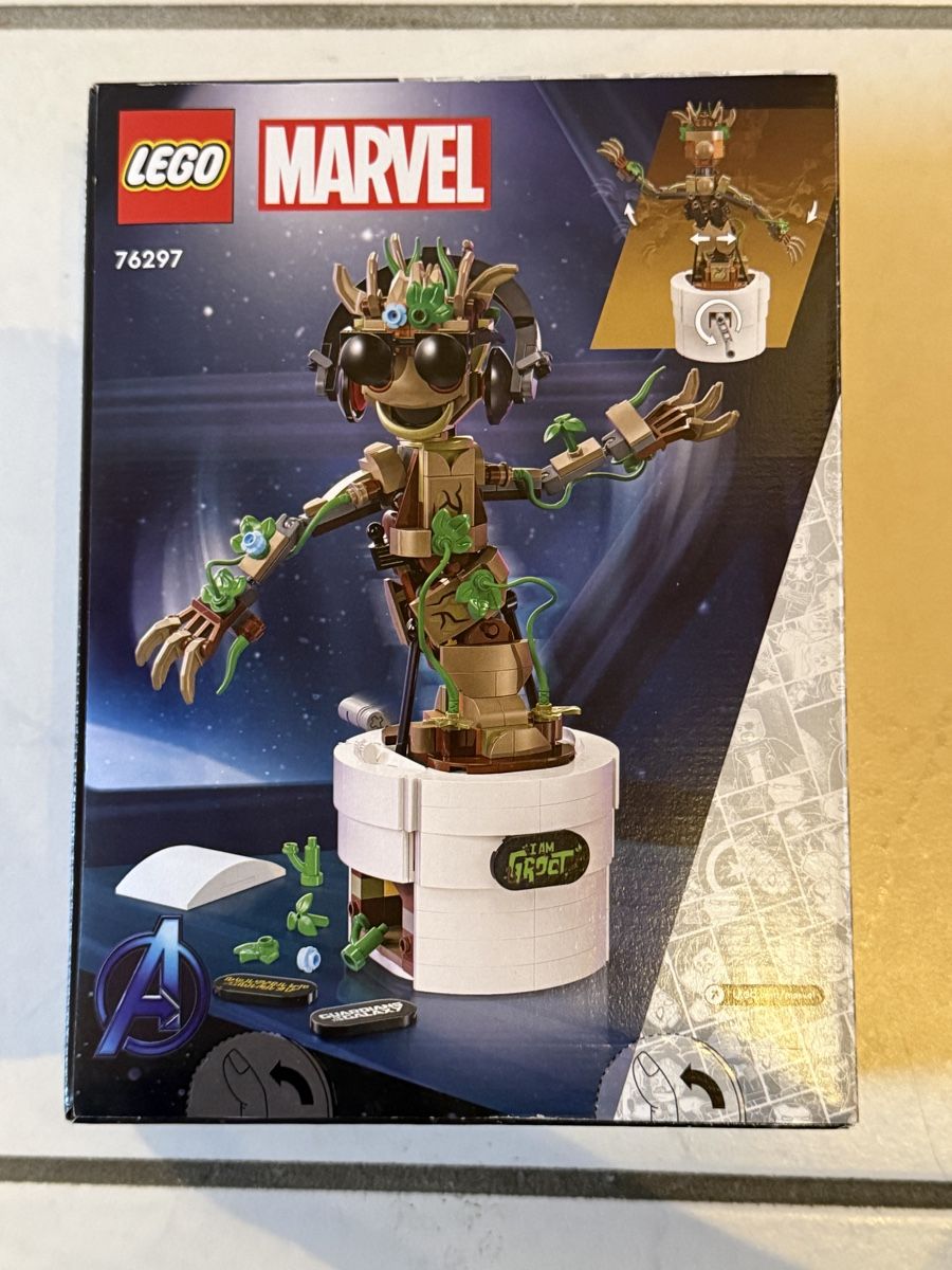 Lego Kit di costruzioni: LEGO Marvel 76297 Dancing Groot neu und ungeöffnet – Nuovo e nell'imballaggio originale da Ormalingen venduto da Wolkenlos44