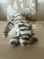 RAR 🐯 Jellycat Little Sacha Snow Tiger SAC4T, 30 cm