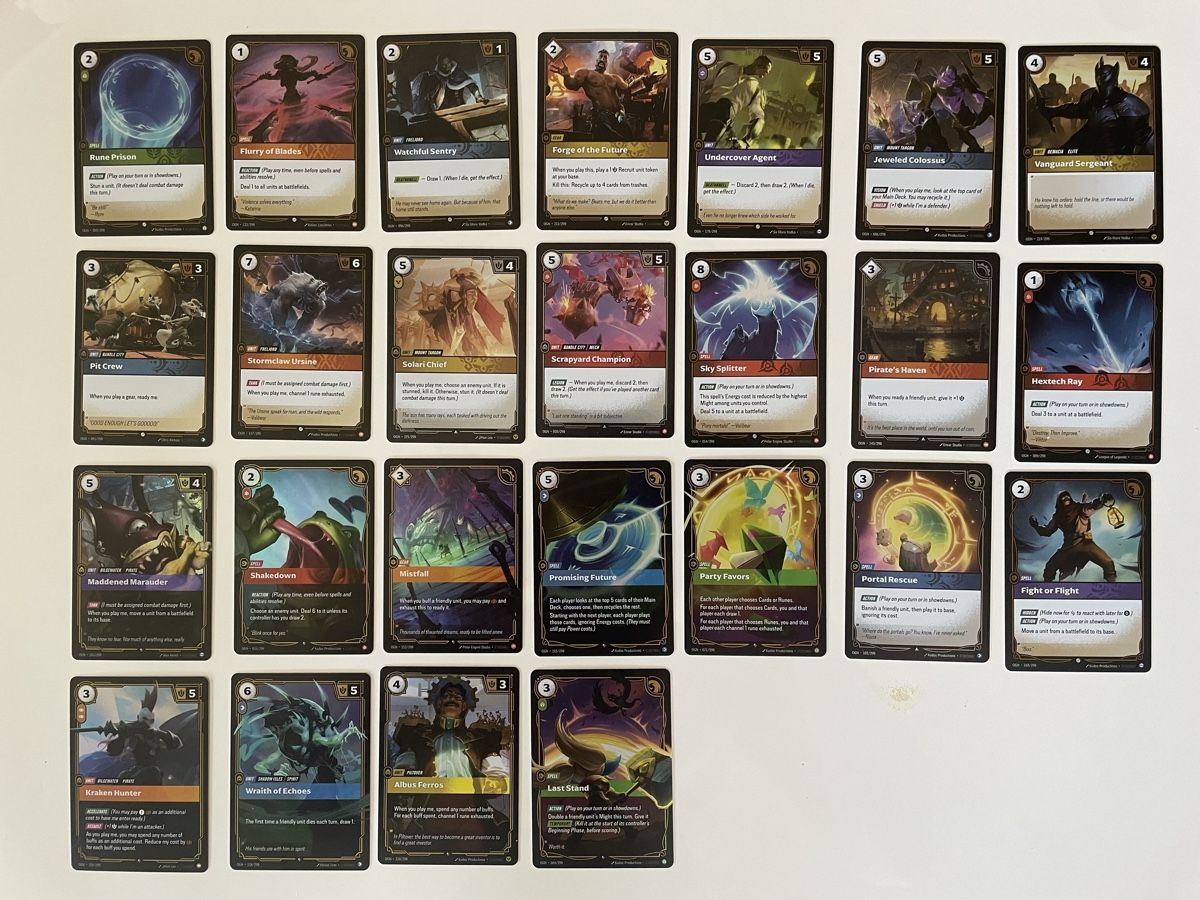 Sammelbilder & Trading cards: Riftbound Div. Foil Cards EN – Neu (gemäss Beschreibung) aus Zürich von Uglybuddha