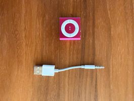 Apple iPod Shuffle pink mit Ladekabel 2GB