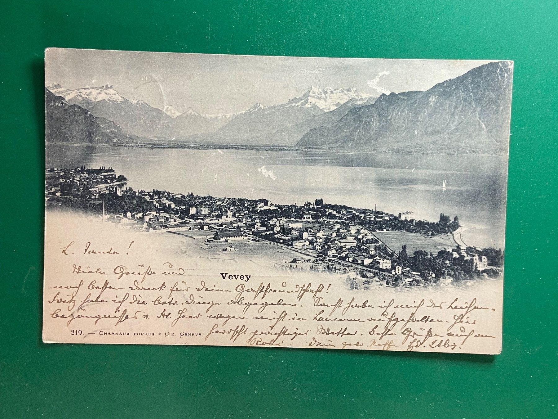 Cartoline postali: Vevey – Usato da Steg VS venduto da _vinci_