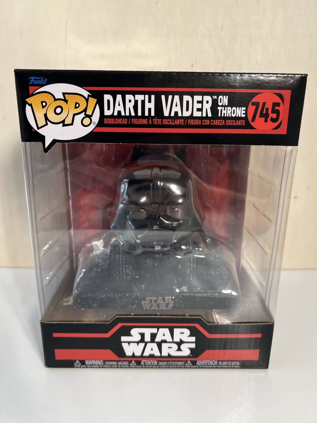 Funko Figurines: Funko POP! Deluxe Star Wars Darth Vader on Throne – Neuf avec emballage d'origine à Le Mouret par perfectbijou
