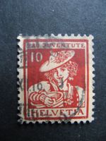 PJ 1916 10 Rappen gestempelt