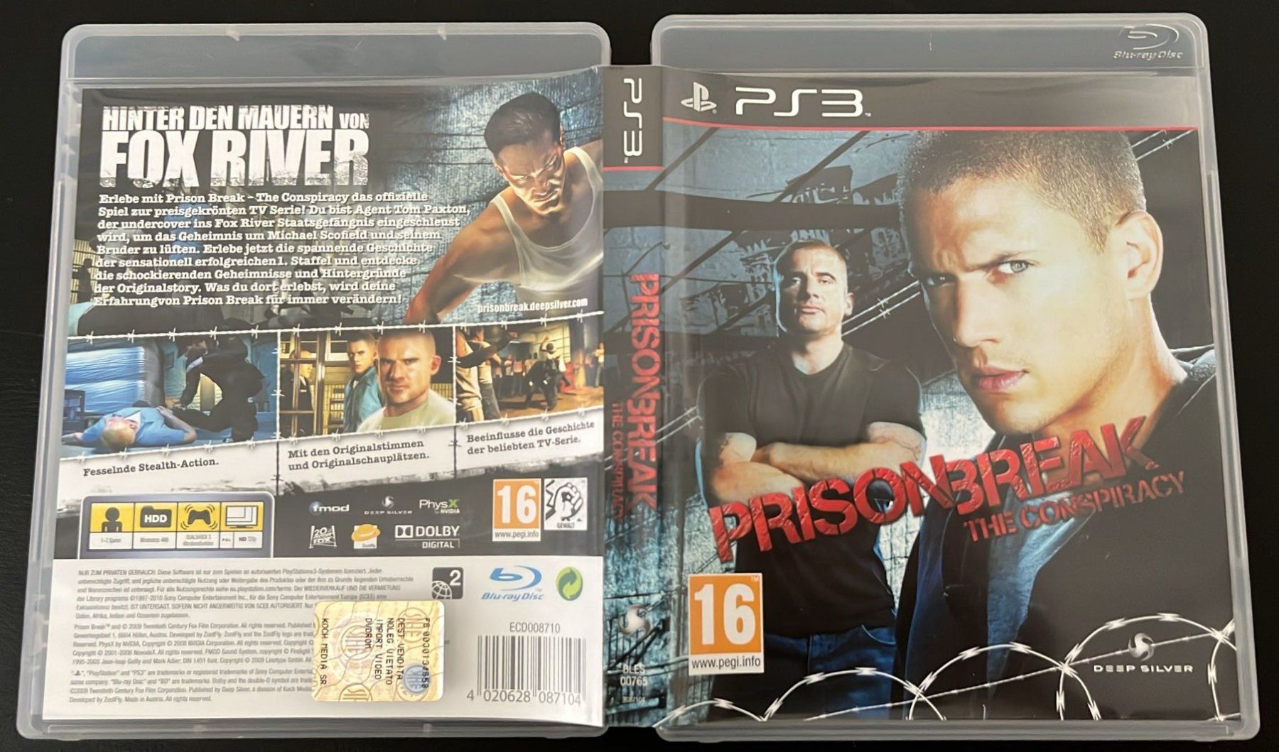 Jeu Prison Break: The Conspiracy PS3 – Avec Notice, Bon état – Deep Silver