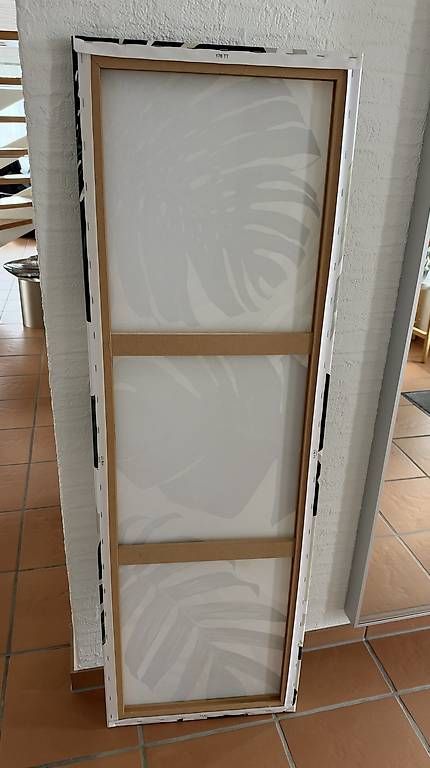 Foto & Immagini: Leinwandbild mit grossen Monstera-Blättern – Nuovo e nell'imballaggio originale da Breitenbach venduto da henz-9902 1