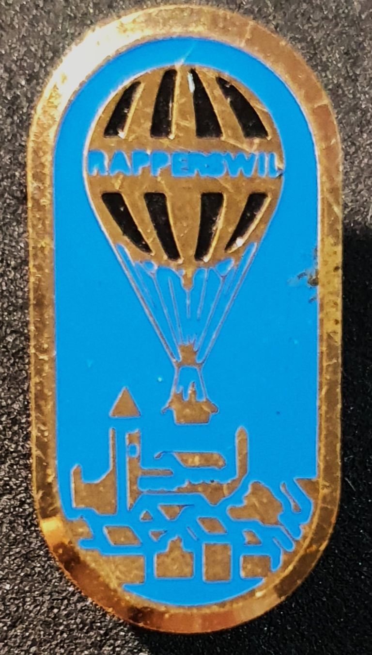 Placchette & Badge: Y986 - Brosche Ballon Rapperswil – Usato da Reinach BL venduto da Boston-Verkauf