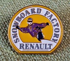 C406 - Pin Renault Snowboard Factory