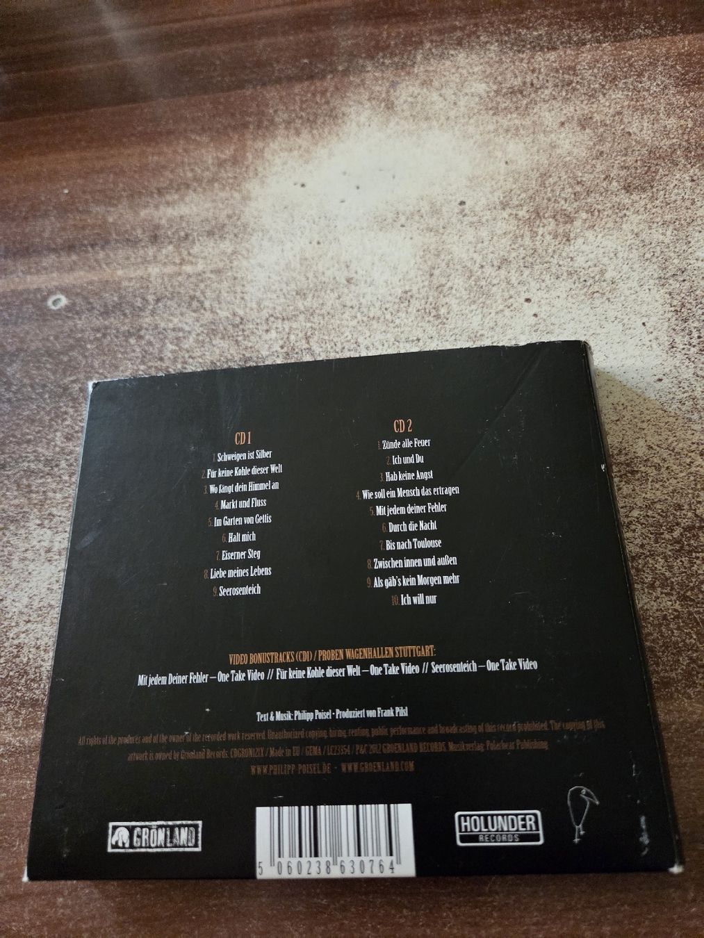 CD: Philipp Poisel - Projekt Seeseeenreich – Usato da Wattenwil venduto da Mage66 1