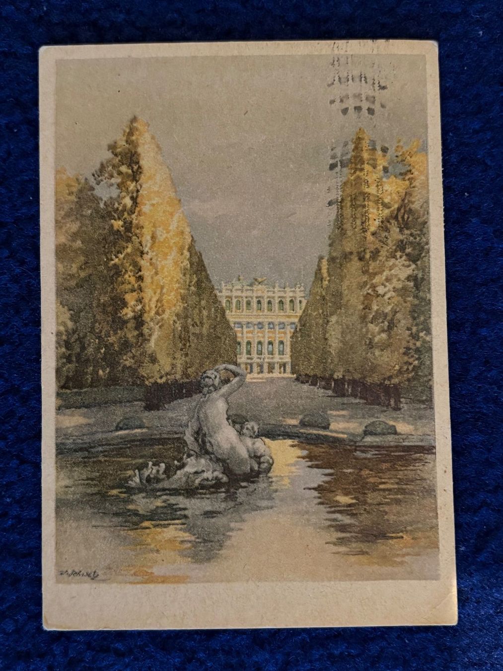 Cartoline postali: 4 alte Ansichtskarten Wien, div. Sujets, von ca. 1960 – Usato da Biel/Bienne venduto da TomBaBi 3