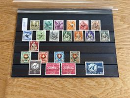 Série timbres suisses 1938 - Dienstmarken