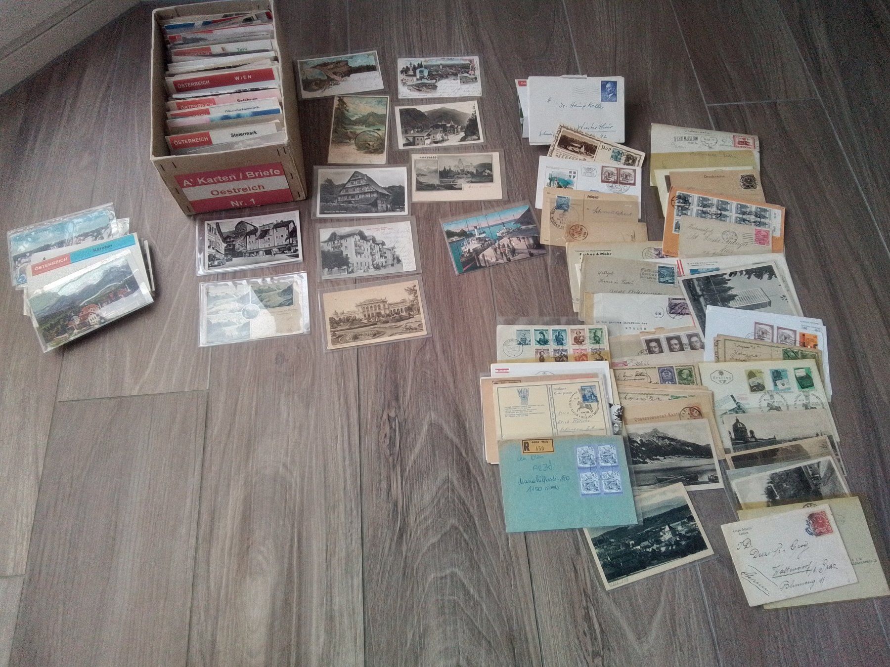 Ansichtskarten: Ōestereich , Sammlung , Ansichtskarten ,Bedarfspost ab 100.- – Gebraucht aus Reichenburg von Pipo-67