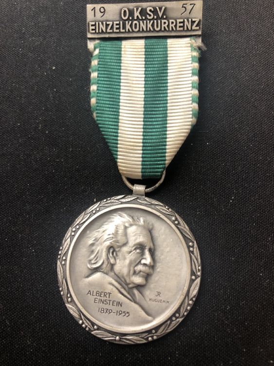 Médaille Sportive Française USTD 1957 - Bronze - Vintage XXème