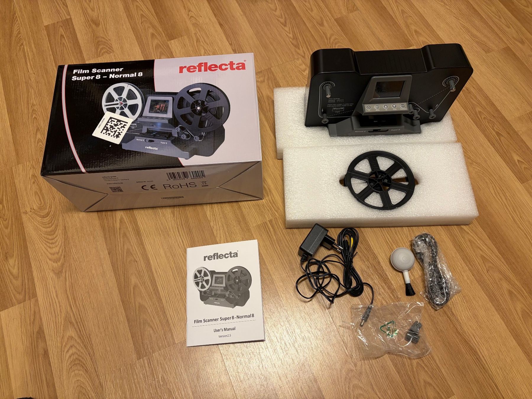 Scanner: reflecta Film Scanner Super 8 – Normal 8 – Neu (gemäss Beschreibung) aus Baar von mat_crn9