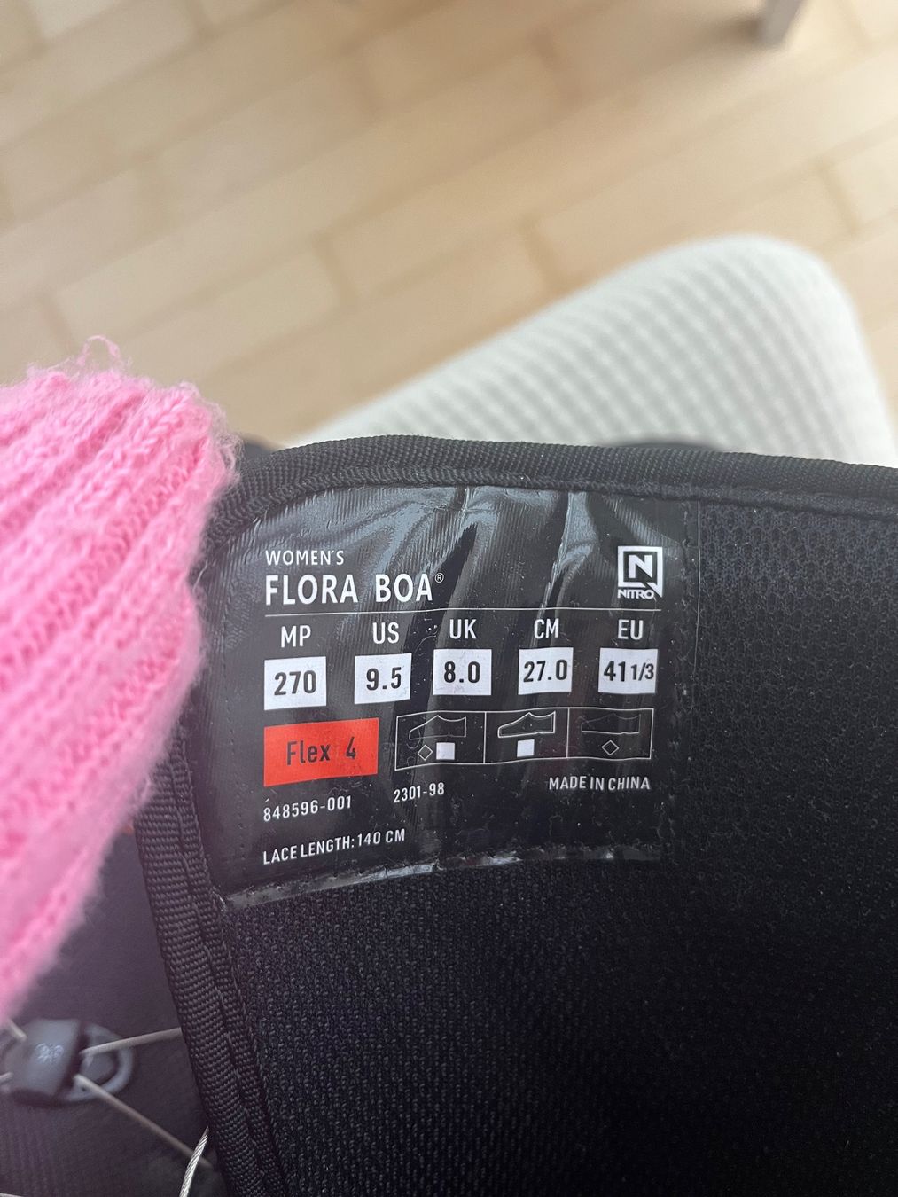 Snowboard Nitro Scarpe da uomo: Nitro Snowboard-Boots (Gr. 41) – Usato da Buttisholz venduto da theZiswilers 1