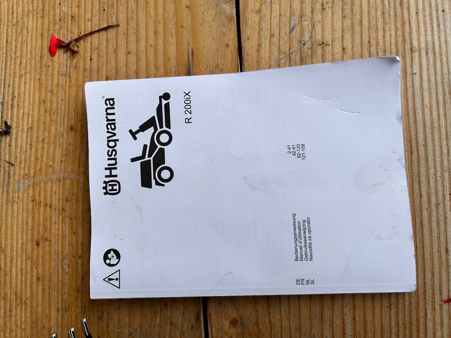 Husqvarna Tagliaerba: Husqvarna R 200iX / Neu – Nuovo e nell'imballaggio originale da Erlinsbach venduto da JanRoth1023 4