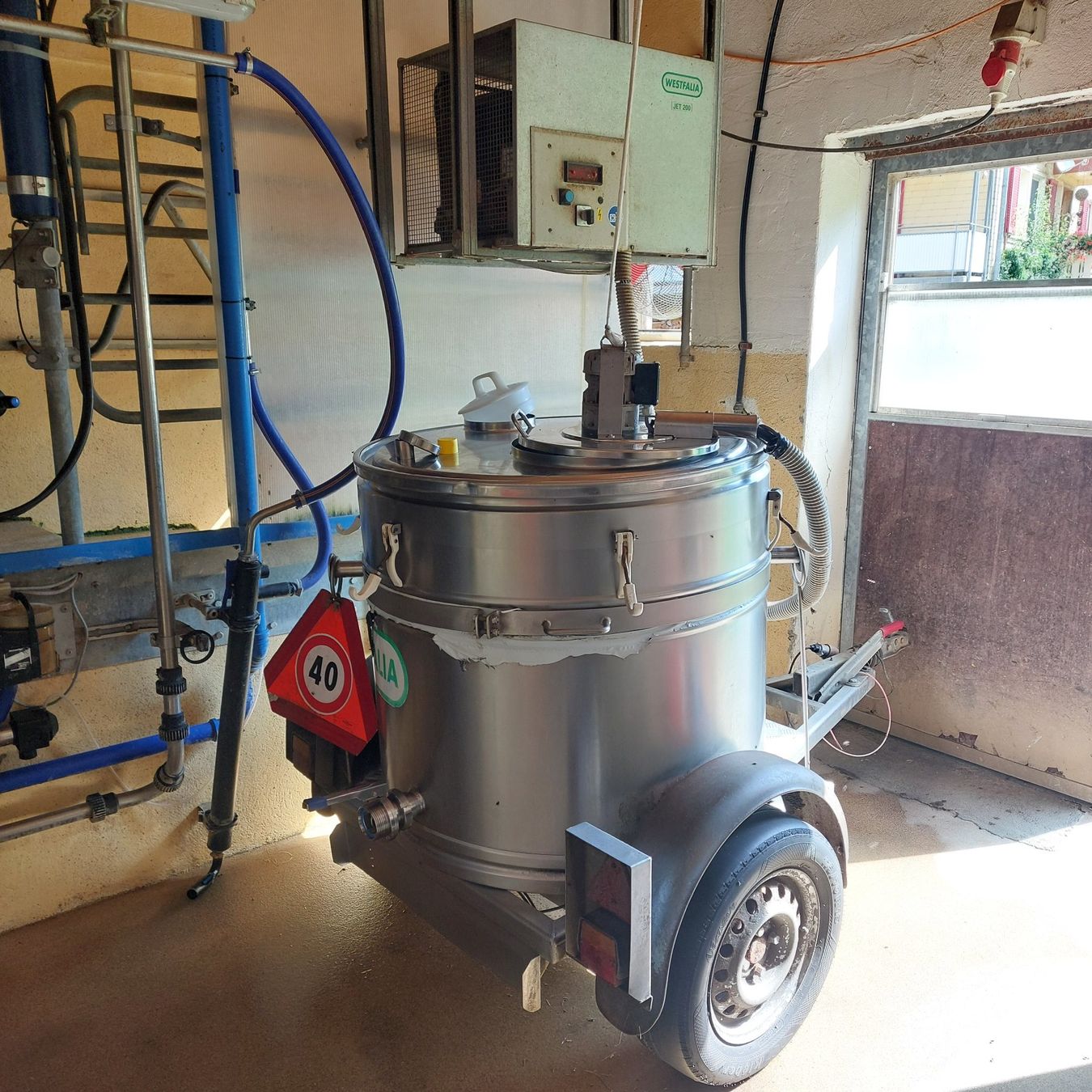 Tecnica di mungitura: Milchtank – Usato da Schüpfheim venduto da Zemaender 1