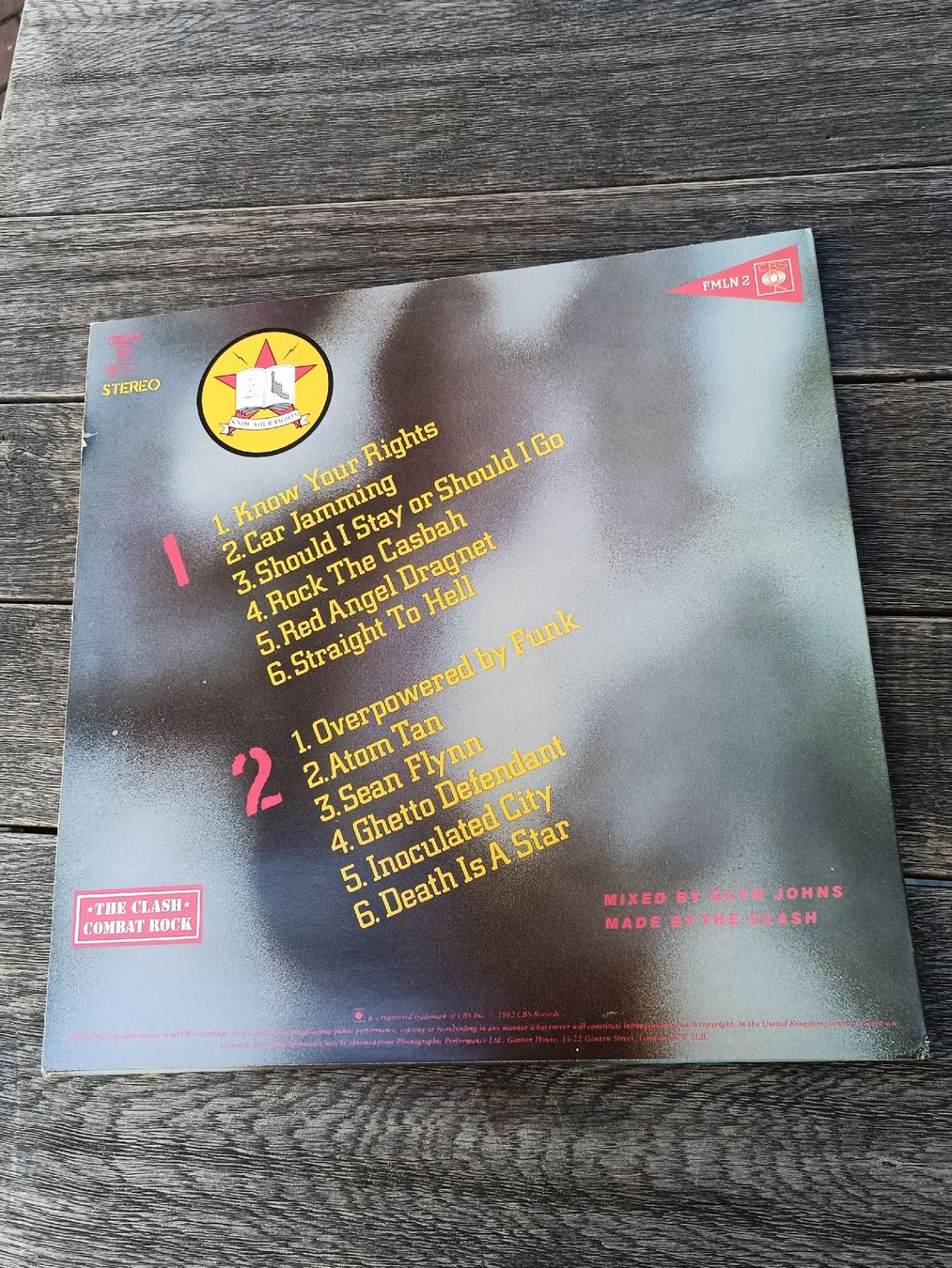 Schallplatten: LP / The Clash - Combat Rock Ausgabe 1982 – Gebraucht aus Brugg AG von Ente015 5