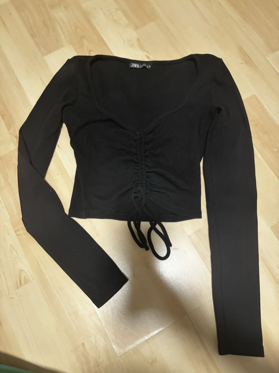 Zara Top: Zara Top Schwarz Gr. S – Usato da zürich venduto da mapaXXefaboo
