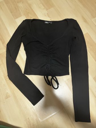 Zara Top Schwarz Gr. S