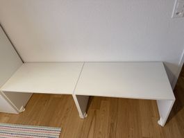 SMÅSTAD Bank/Tisch weiss 90x50x48 cm gebraucht