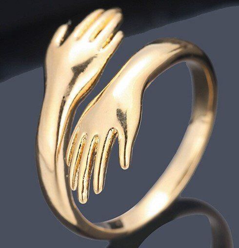 Anelli: Ring 072 - Umarmung - Farbe Gold – Nuovo e nell'imballaggio originale da Goldiwil (Thun) venduto da han_v5b7