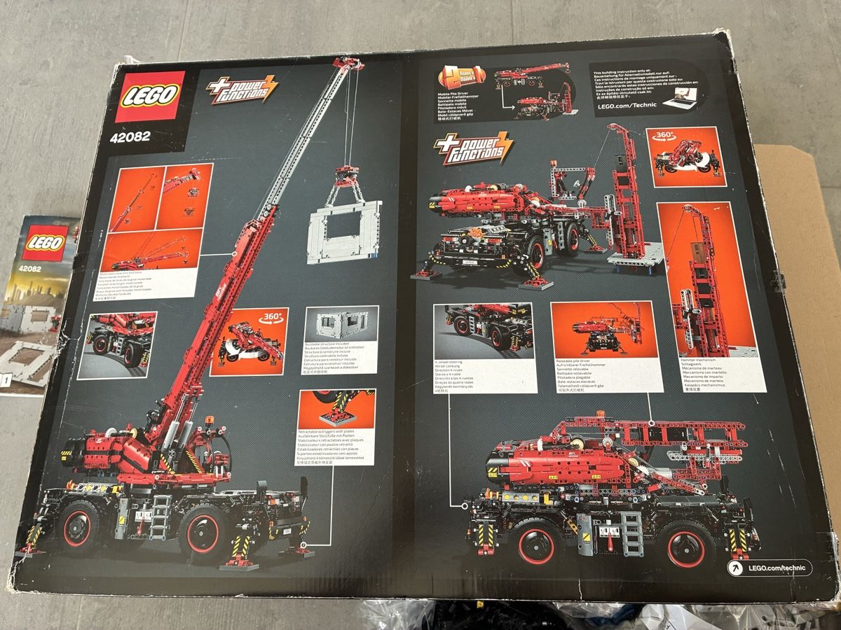 Lego Kit di costruzioni: Lego Technic 42082 rough terrain crane – Usato da Luzern venduto da Flip_ 1
