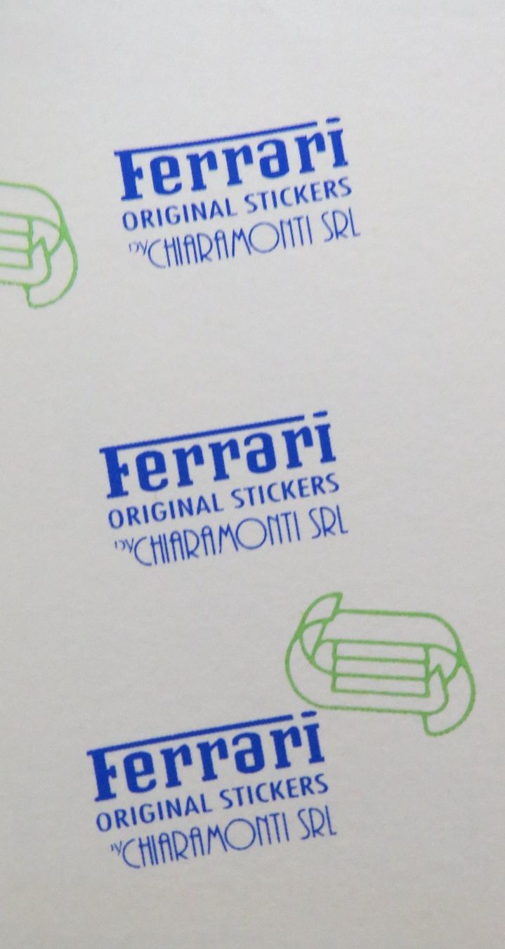 Sticker: Aufkleber Ferrari Original – Nuovo (secondo la descrizione) da Ettingen venduto da campione_1 1
