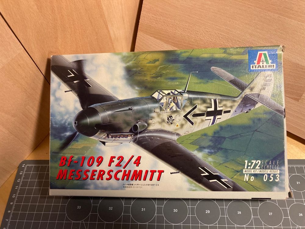 2x Bf-109 F2/4 Messerschmitt mit Zusatzteilen von Italeri | Kaufen auf ...