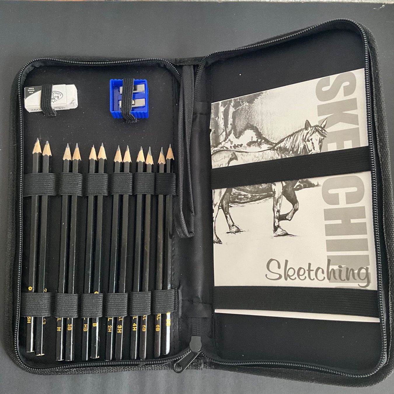 Matite, matite colorate & gessi: Bleistiftset mit Etui – Usato da Grenchen venduto da sojalatte