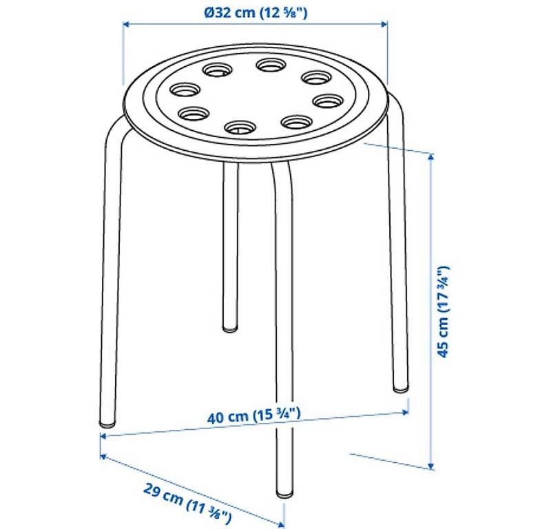 Sgabelli: 2 Stk. Hocker "Marius" NEU – Nuovo e nell'imballaggio originale da Uster venduto da cynale 2