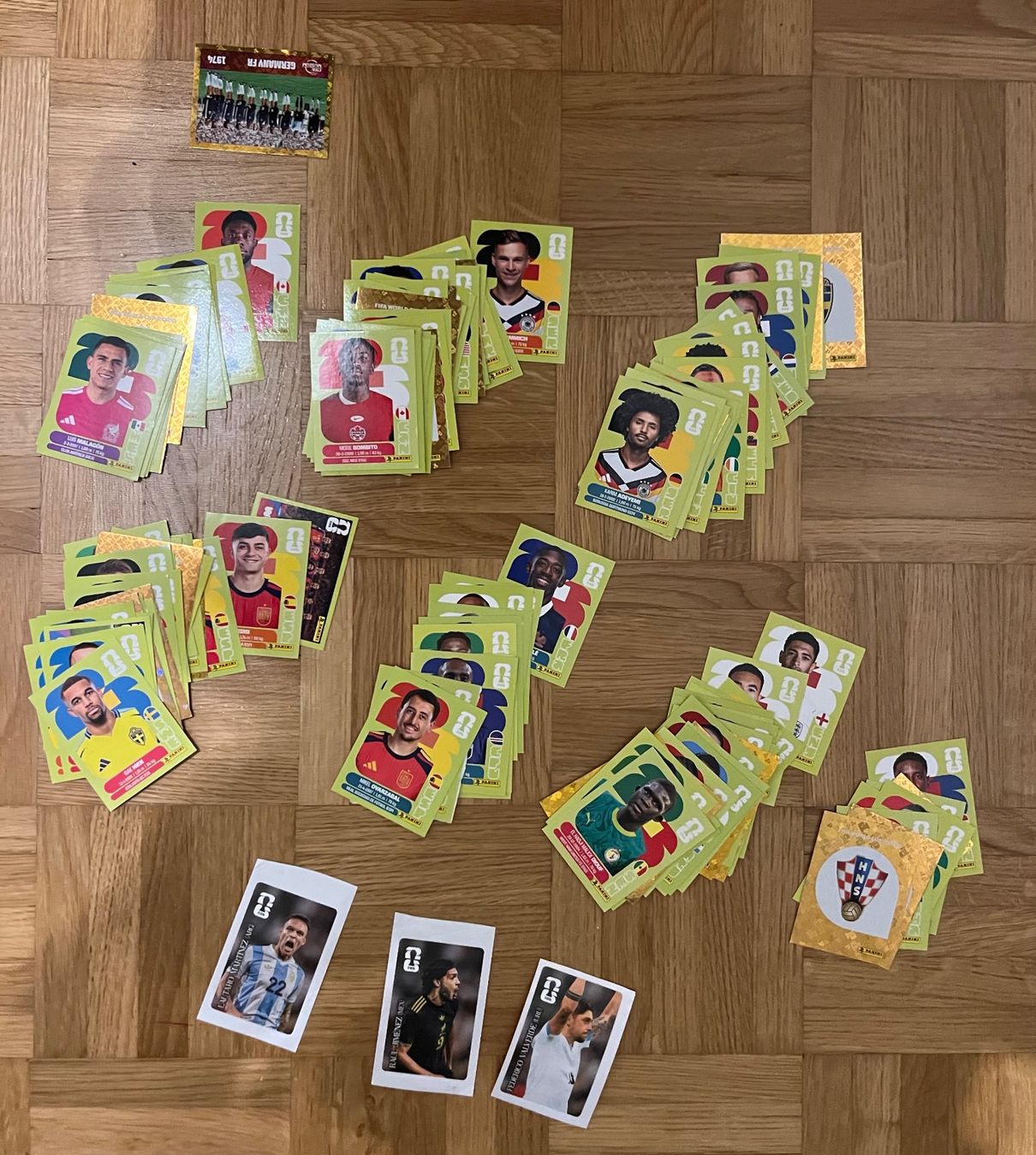 Panini Sammelbilder & Trading cards: 137 Panini WM Sticker - ohne Doppelte – Neu (gemäss Beschreibung) aus Stäfa von greety1981