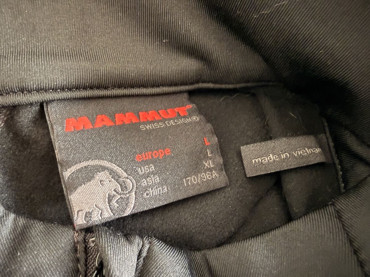 Mammut Maglioni & Felpe: Mammut longsleeve Jacke pullover gr L schwarz Pulli Shirt – Usato da Staad SG venduto da Chirrari 3