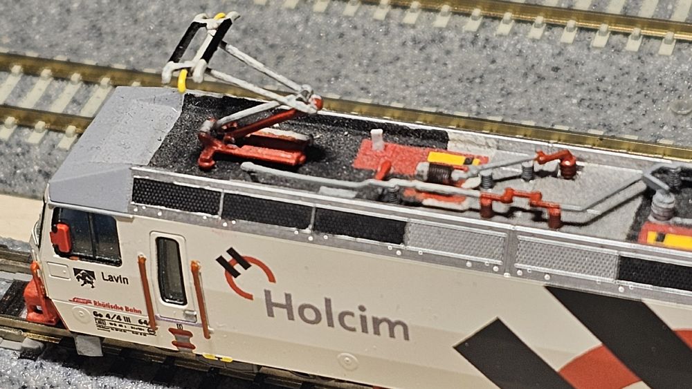 KATO/NOCH 7074064 Ge4/4 Ⅱ 649 Holcim kato-7074064-rhb-ge-44-ii-649-