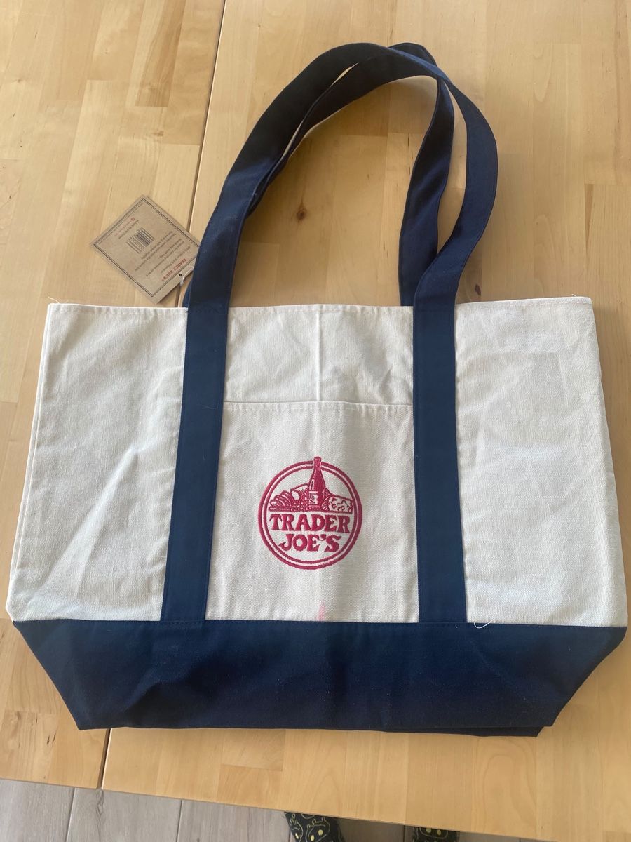 Borse: Trader Joe's Tote Bag canvas reusable new – Nuovo (secondo la descrizione) da Ettingen venduto da cab_nvv5 2