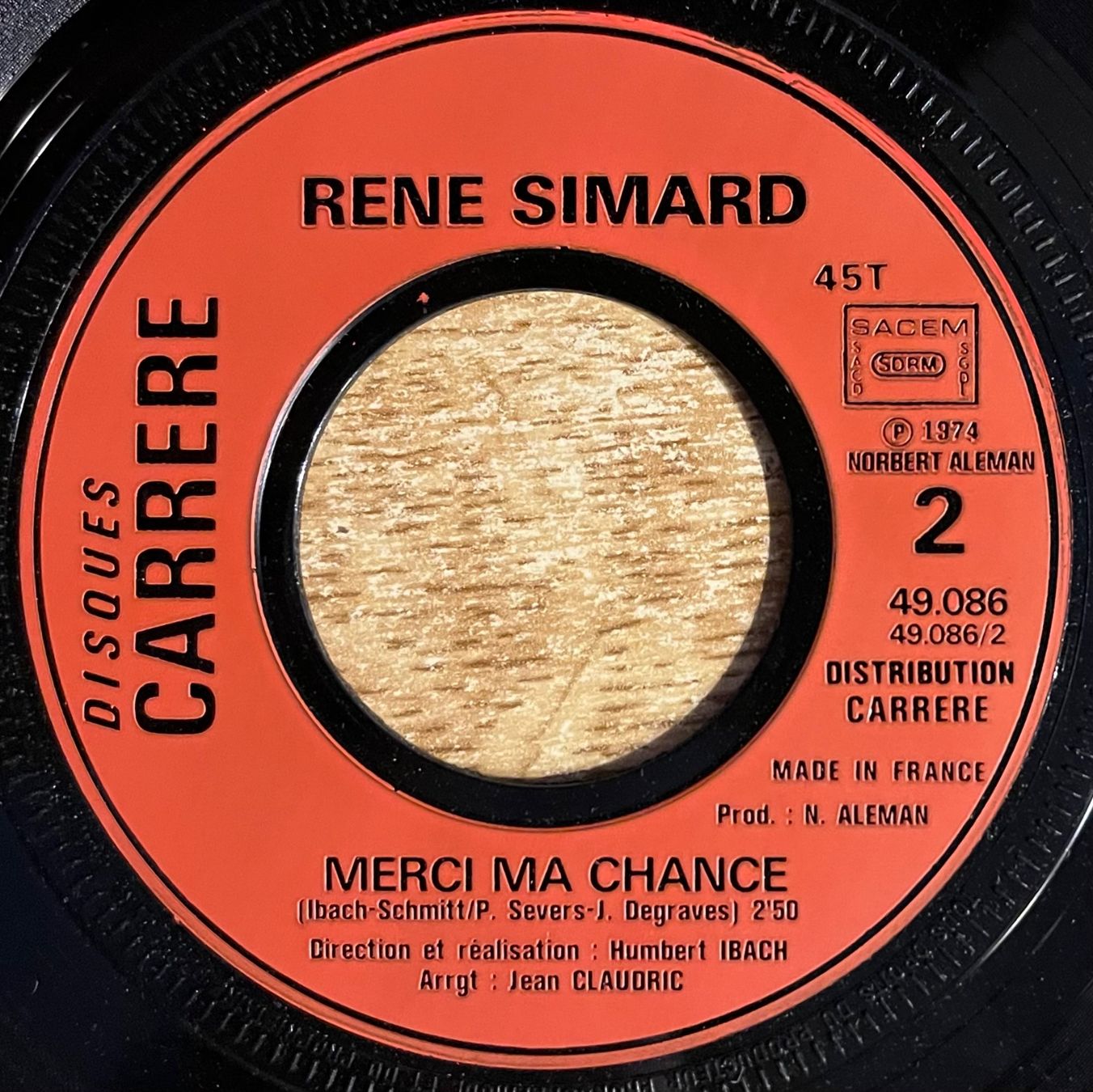 Dischi in vinile: RENE SIMARD - LE MONDE DE WALT DISNEY – Usato da Bussigny venduto da vinyl-pas-cher 3