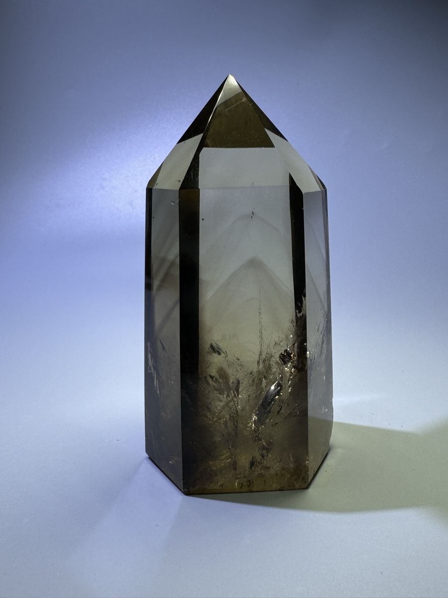 Edelsteine: Exklusive Phantom Citrin Spitze 12cm Kristall Edelstein – Neu und originalverpackt aus Zürich von unique2010